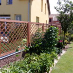 Ozdobná dřevěná mříž Ozdobná dřevěná mříž